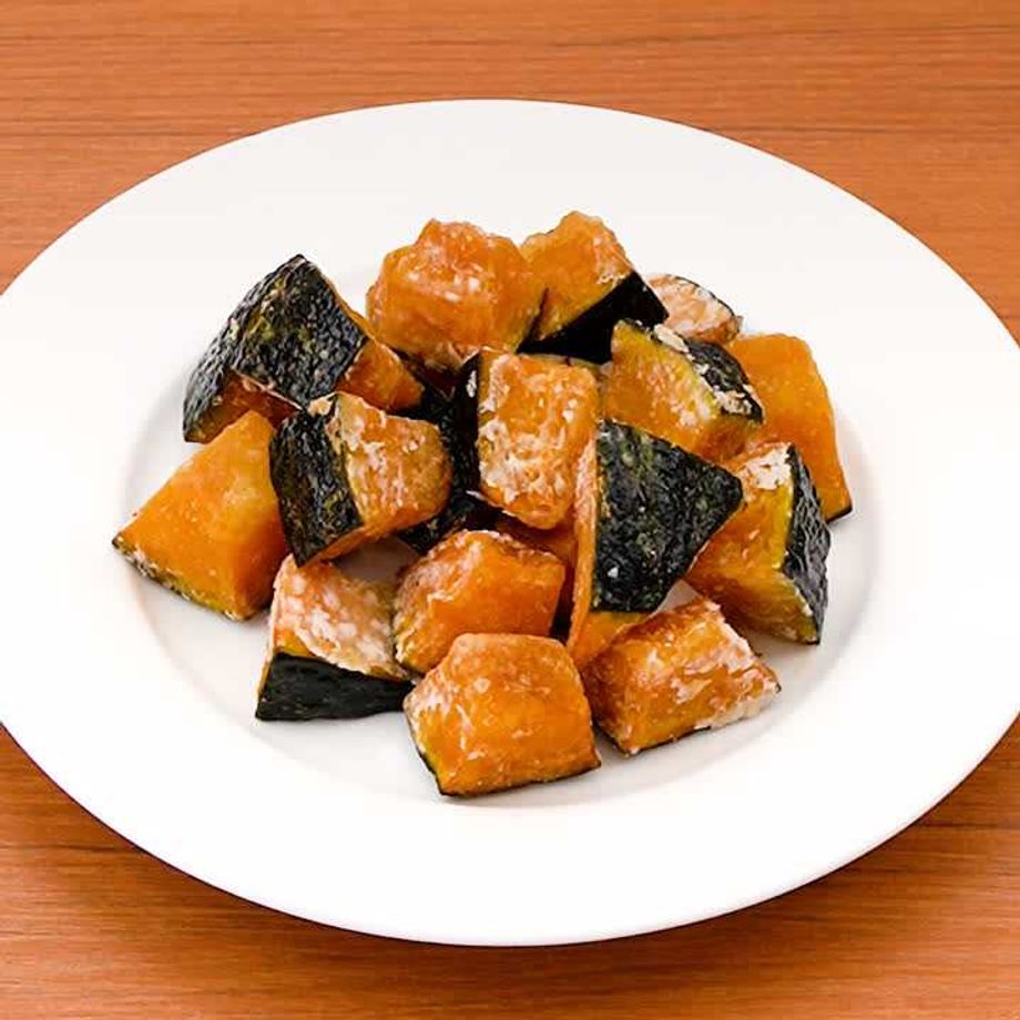 カボチャの揚げ焼き 副菜