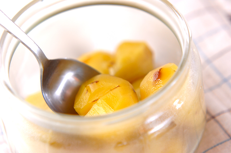 栗のチーズケーキ