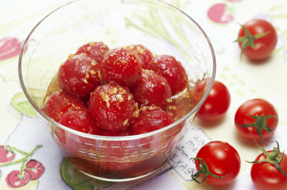 簡単♡♥ミニトマトの浅漬け梅澤真琴のお助けレシピFEEL フレッシュフーズ フィール