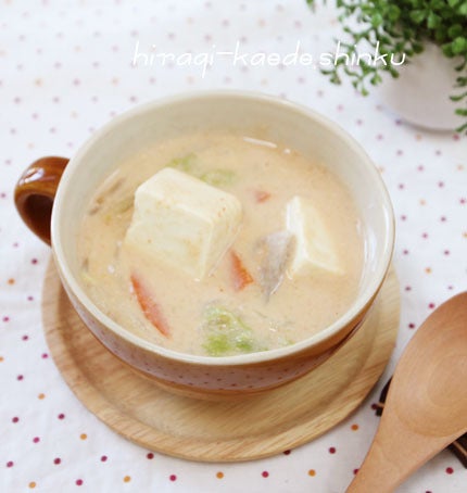 鶏肉のジンジャー豆乳スープ。と、レシピブログ大人気レシピ 。 : ちょりまめ日和ちょりママ 西山京子 オフィシャル料理ブログ Poweredby ライブドアブログ