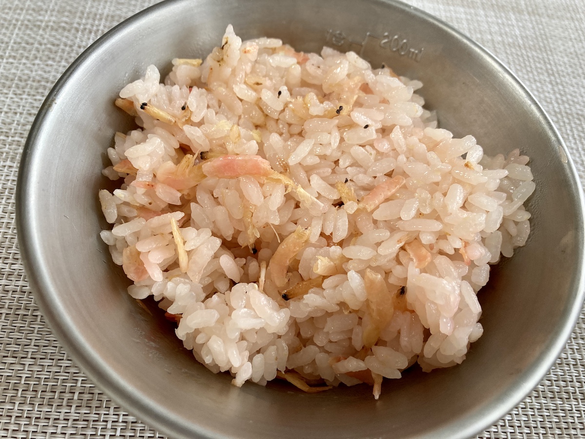 桜えびと豆の炊き込みご飯のレシピ 作り方：白ごはん.com