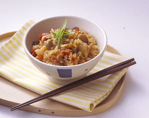 鶏飯 鶏おこわ のアレンジレシピ！余ったお餅とめんつゆで簡単