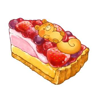 いちごタルト」のイラスト素材・ベクター画像 - イメージマートimagemart