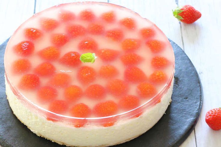 簡単！焼かない♪ヨーグルトムースケーキ