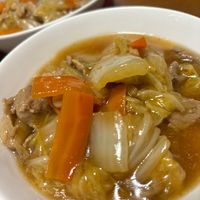 焼肉のタレで簡単！白菜ひき肉炒め