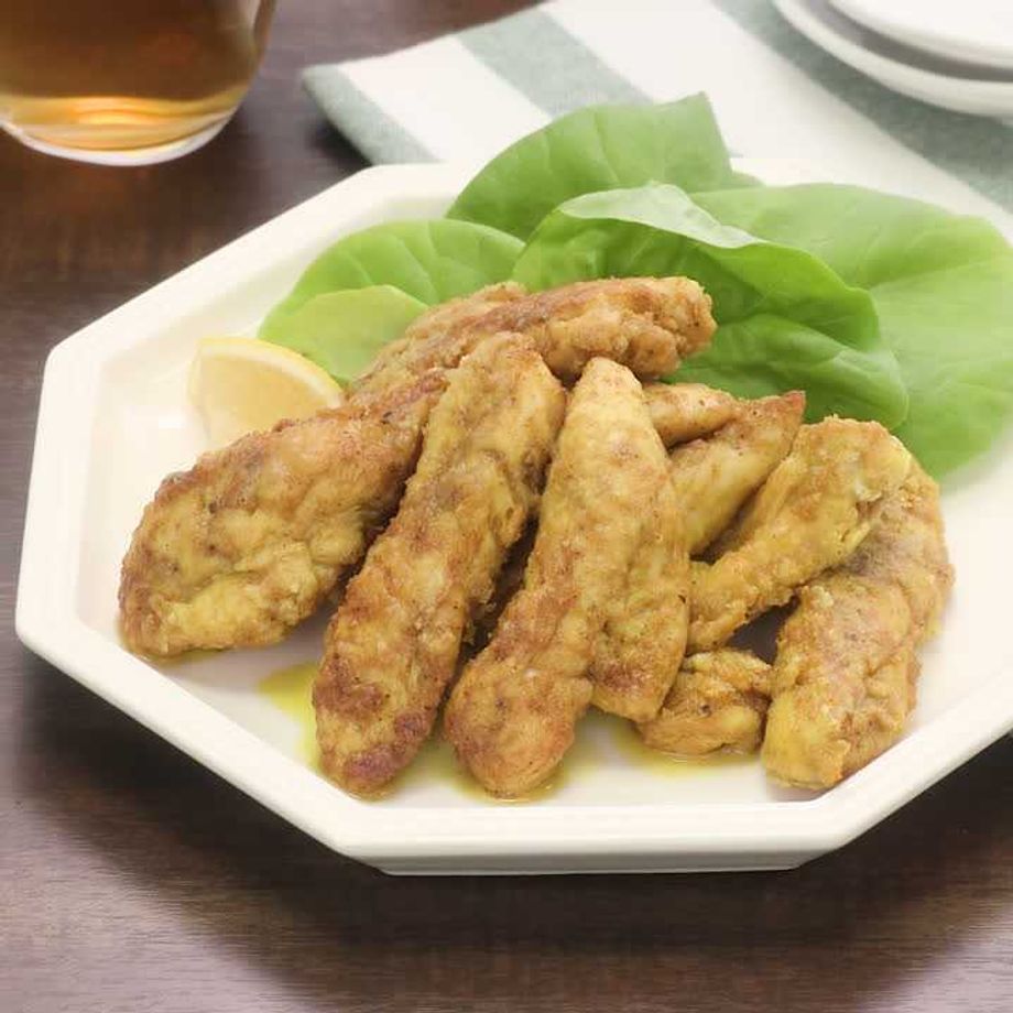 お弁当におつまみに！ 鶏ささみのカレー炒め