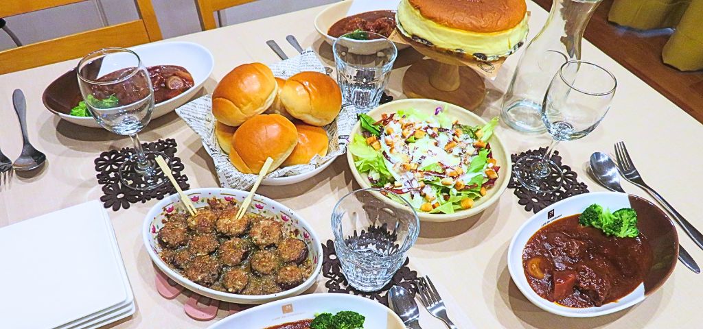 ハートの巻き寿司