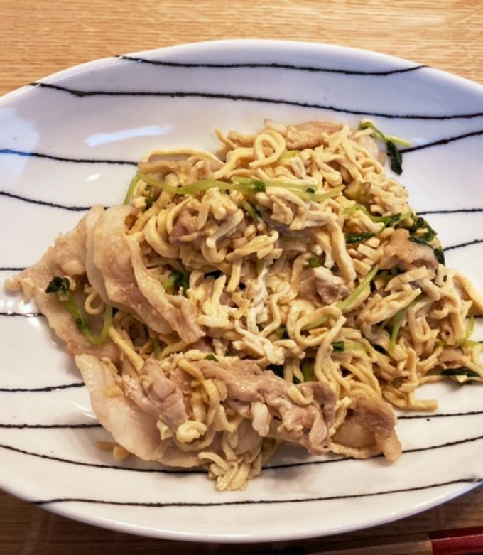 『豆干絲と豆もやしの辛み和え』高タンパク◎ピリ辛やみつき♪