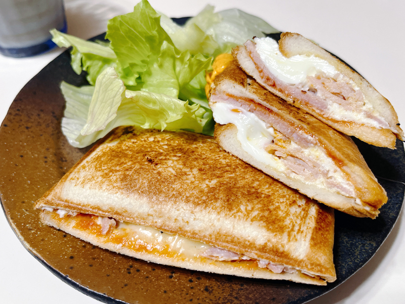 半熟たまごのホットサンド のレシピ・作り方ELLE gourmetエル・グルメ