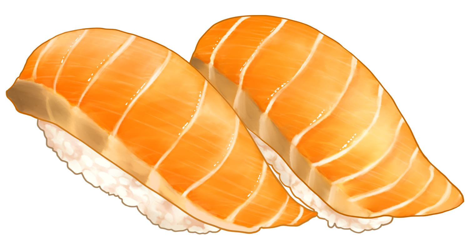 リアルなタッチ お寿司のイラストレーションセット イラスト素材6702657- フォトライブラリ