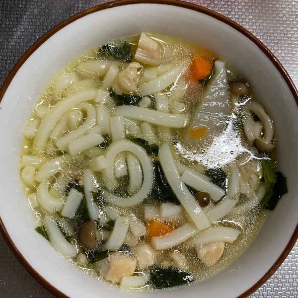 年明け丸鶏うどん