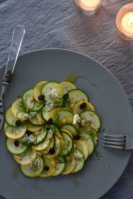 ズッキーニと帆立貝柱の和風カルパッチョ by さびさびにゃんこクックパッド簡単おいしいみんなのレシピが392万品