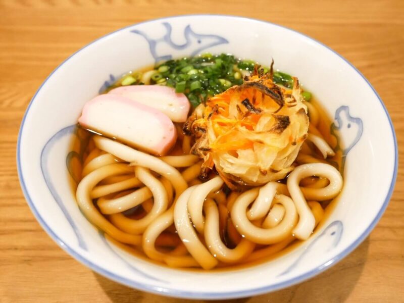 これぞ定番！ かき揚げうどん