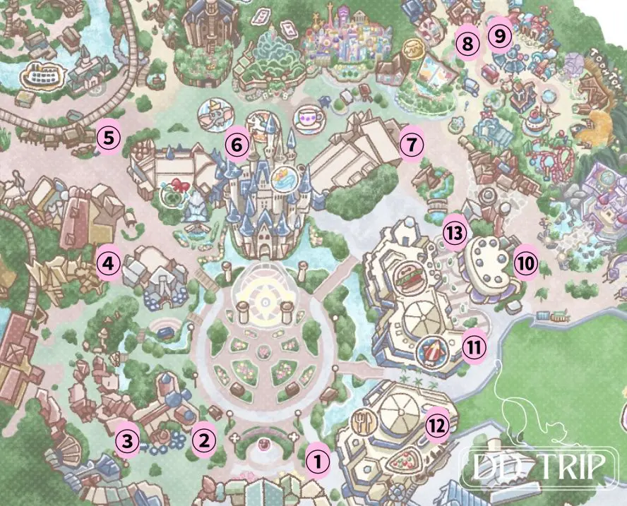 パークで何食べる？ がすぐに探せるINDEXやレストランMAPが便利すぎる！ 「東京ディズニーリゾートⓇレストランガイドブック2024―2025」はパークの全レストランを網羅！10月3日発売株式会社講談社のプレスリリース