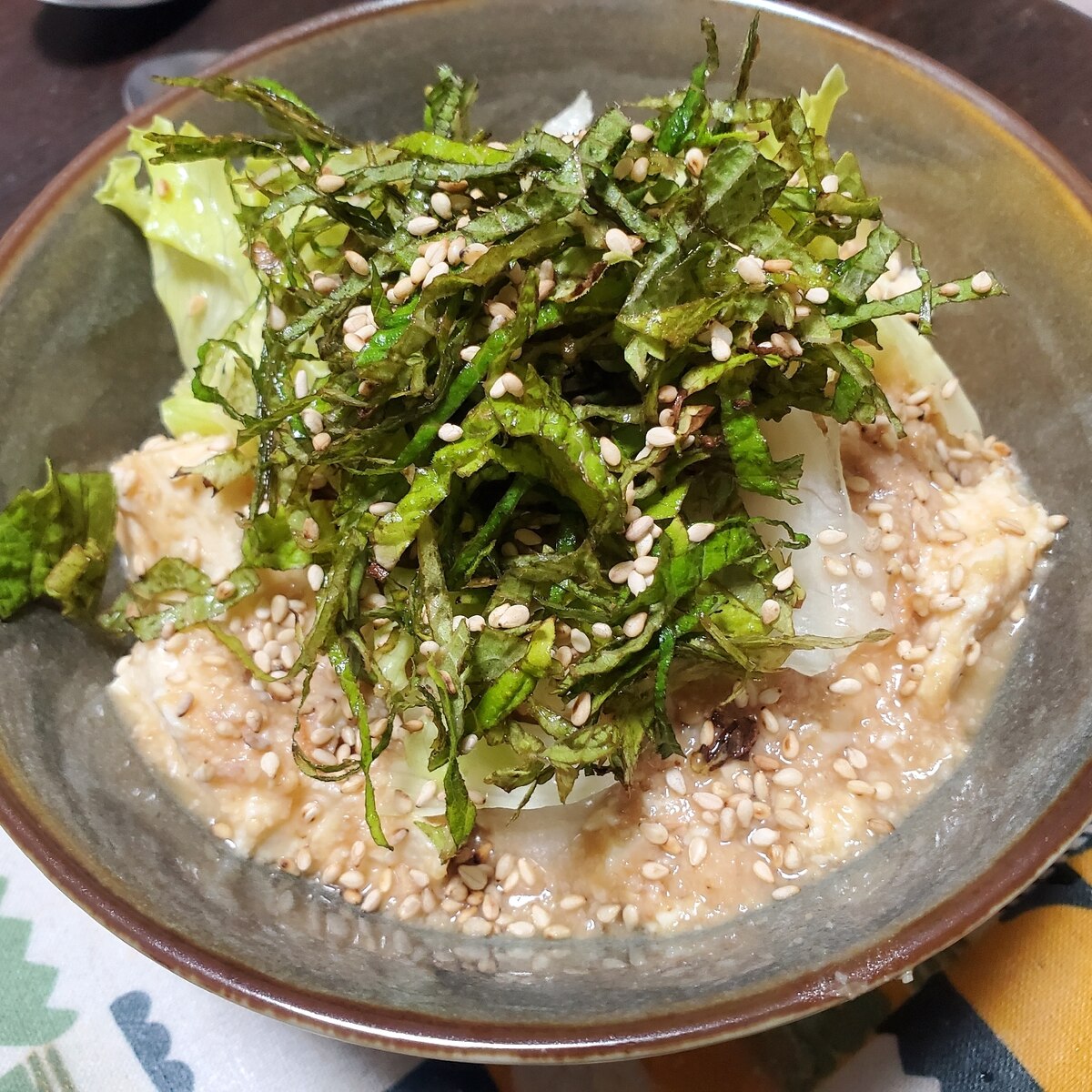 ツナ缶でお手軽冷や汁