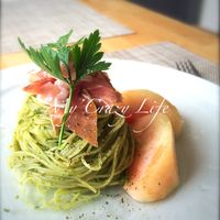 生ハムとバジルの冷製パスタ セブンTikTok