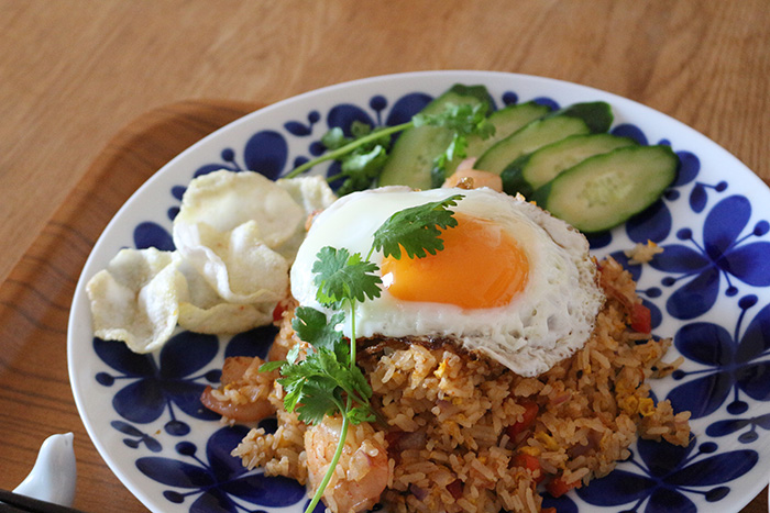 ナシゴレンの素を使わず簡単に作れる！美味しい本格ナシゴレンのレシピひらつかスパイス農園