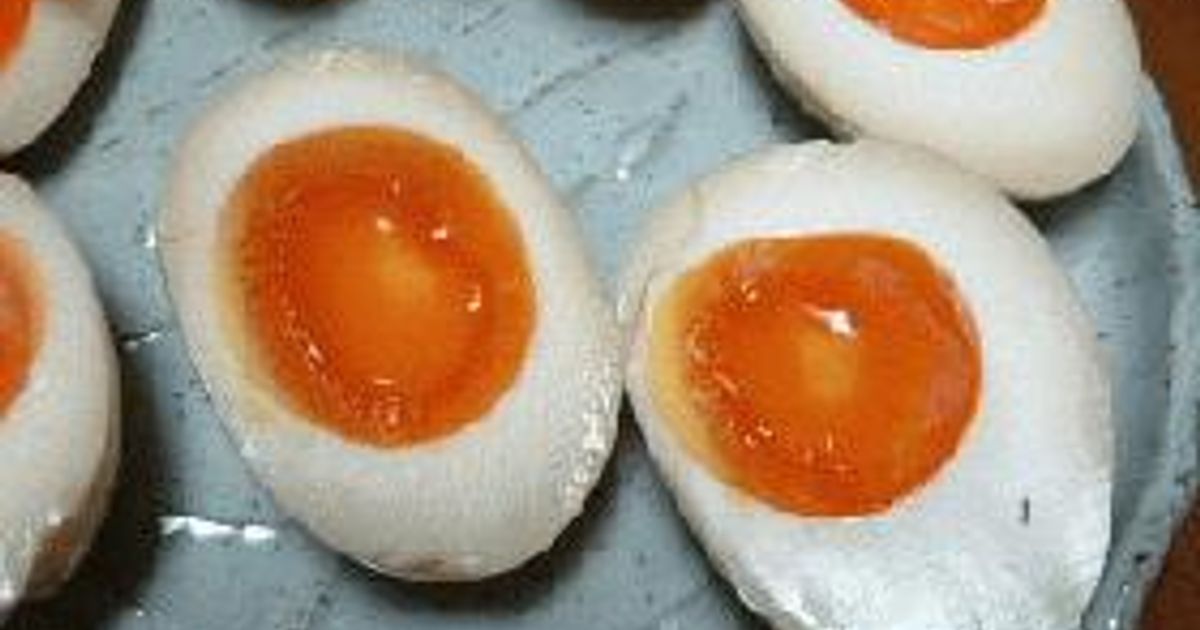 簡単煮るだけ！煮卵