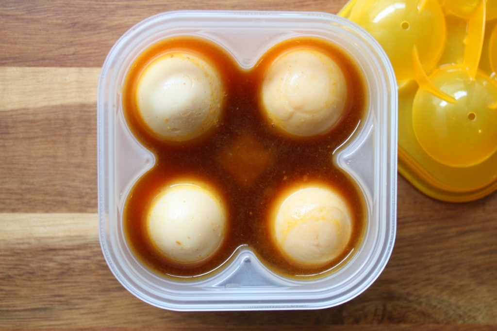 ダイソーの味玉メーカーがラク旨! 少しの調味料で作れる 今日のいいね！ - 家電 Watch