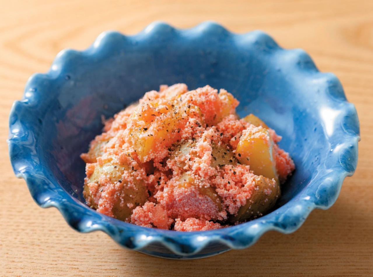 パスタソースでたらこチーズだし巻き-ごはんログ