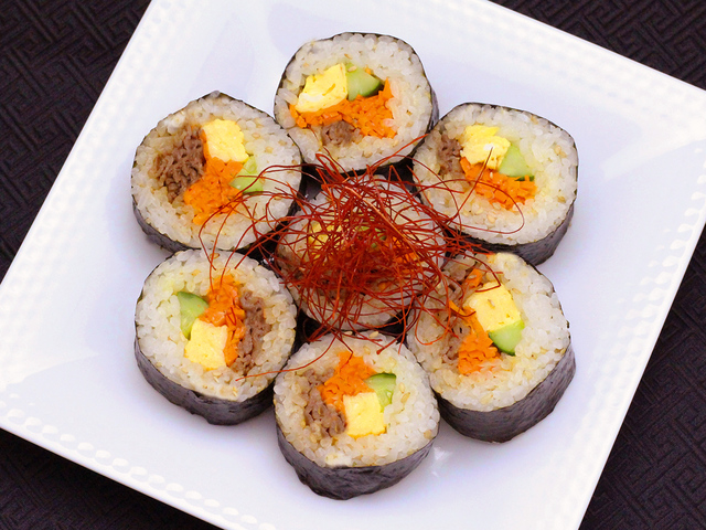 我が家のキンパ 韓国風のり巻き簡単お弁当フライパンひとつ巻き簾不要節分おもてなし主食: 作り置き＆スピードおかずde おうちバル 〜yuu's stylish bar〜 Powered by ライブドアブログ