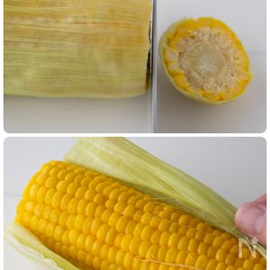 あら!?簡単！レンジとうもろこしの茹で方 by 桃アンクックパッド簡単おいしいみんなのレシピが392万品