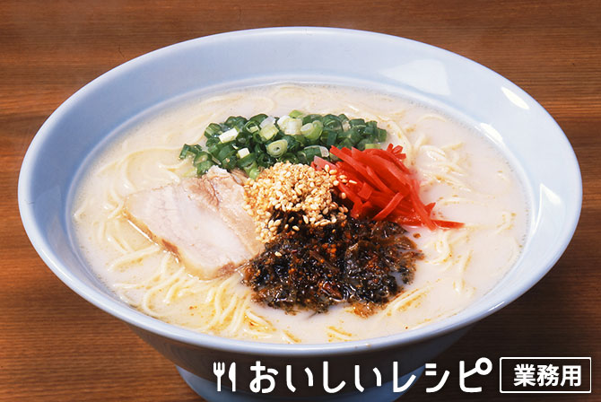 簡単に作れるとんこつ風ラーメンレシピ