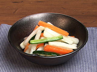 あとひきだいちゃん 大根の甘酢漬 の宅配は大地を守る会の通販サイト