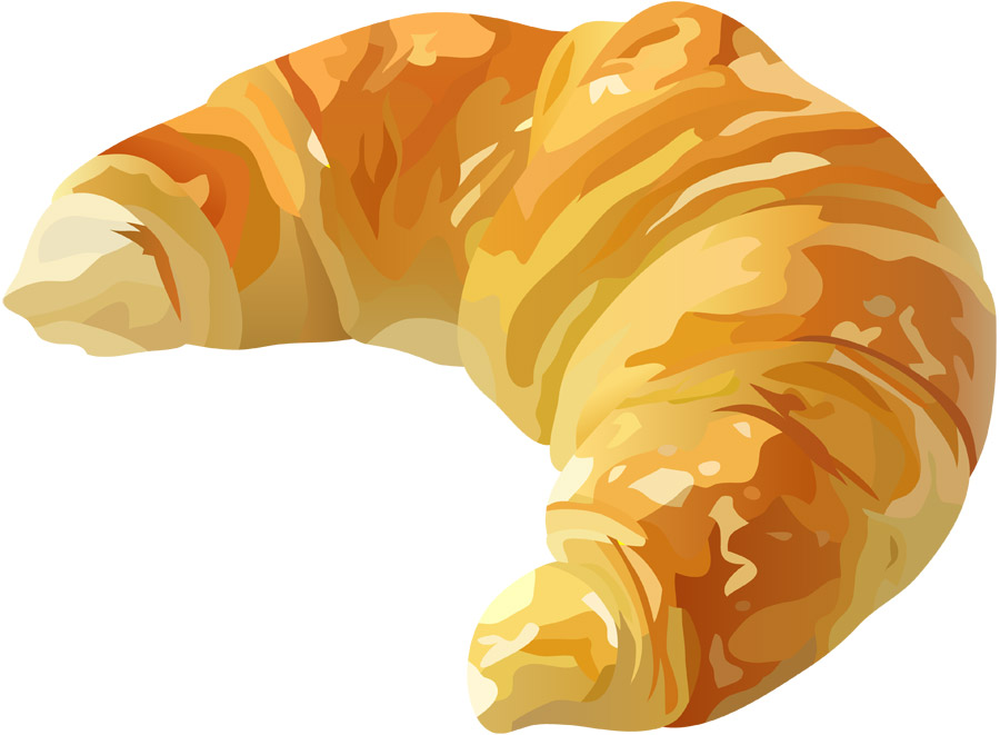 クロワッサンの無料写真素材 フリ