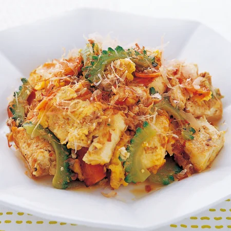 無限ゴーヤ ゴーヤとツナのごま油和え- macaroni