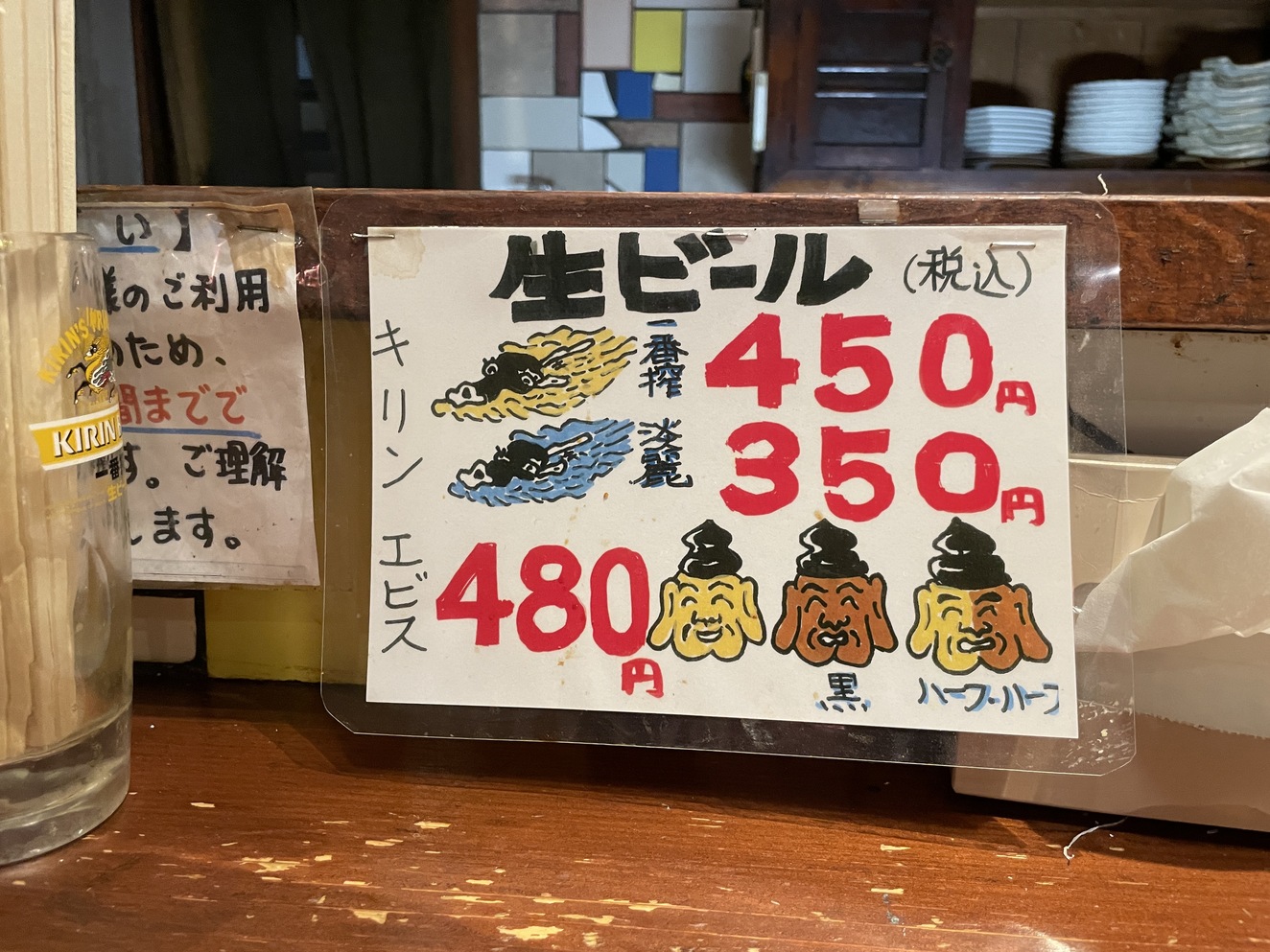 ノスタルジーが漂う立呑み食堂 ねぎぼうず息子大好き 千文家 けいすけのブログ