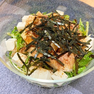 ささみときゅうりの冷奴