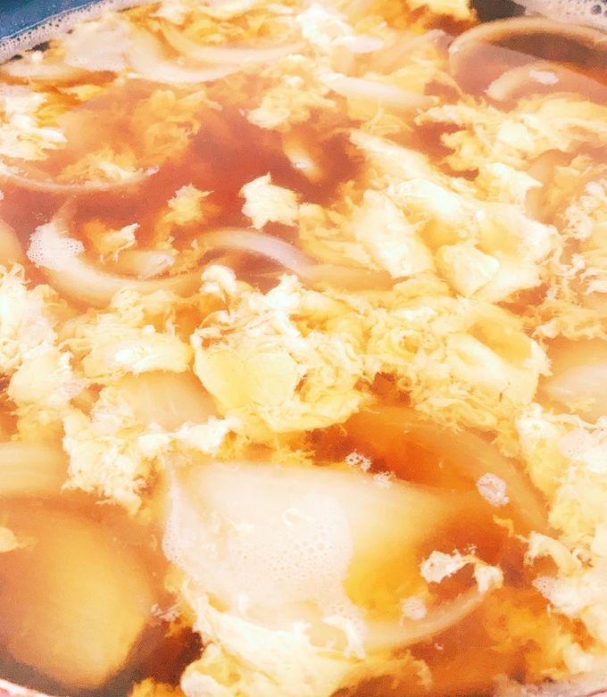 簡単３分♡いつもと違う♪『和風たまごスープ』