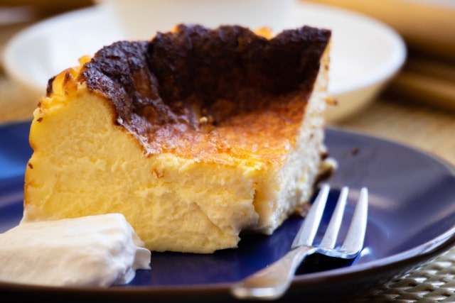 バスク風チーズケーキを作ってみました言問ふ日々