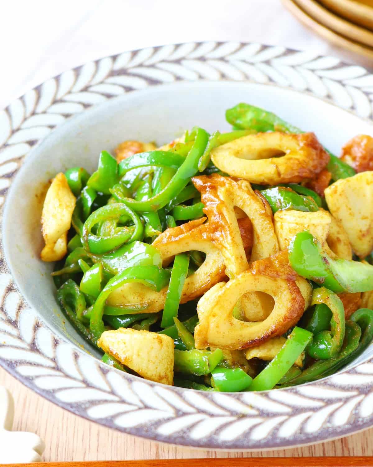 ちくわとピーマンのきんぴらの作り方。電子レンジで簡単レシピ！ひだまり夫婦