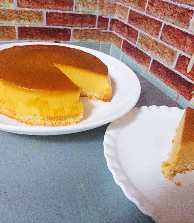 濃厚で簡単！ かぼちゃの豆乳プリンケーキ