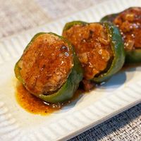 簡単 ピーマンの肉詰め パン粉なしTikTok