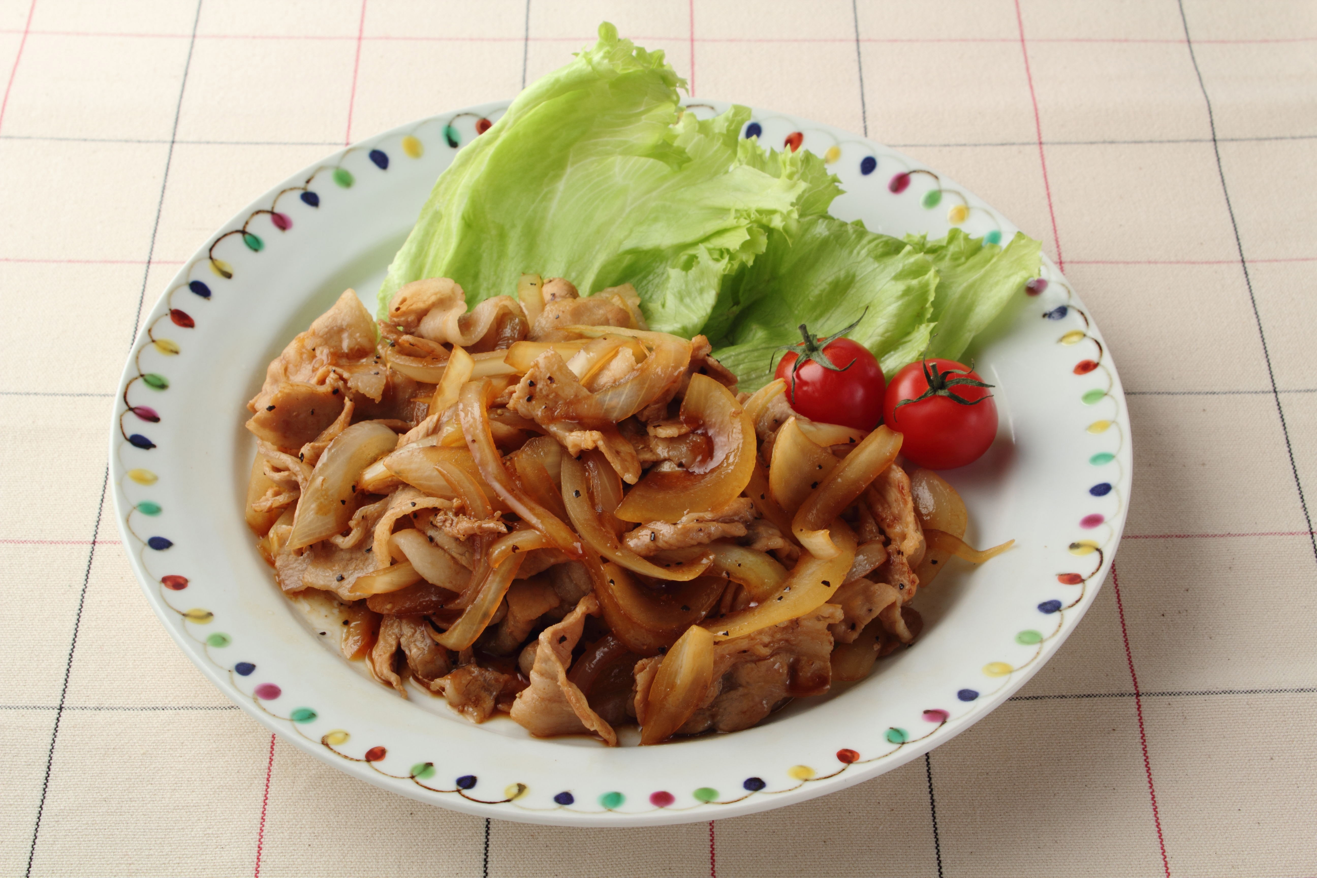 たまねぎと豚バラ肉のさっぱり炒めらくらくレシピはじめての自動調理器 HotDeli EXHaier ハイアール JJT-TH10RA