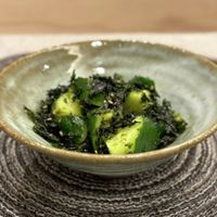 ぱぱっと作れる！簡単おつまみ♪きゅうりの韓国のり和え