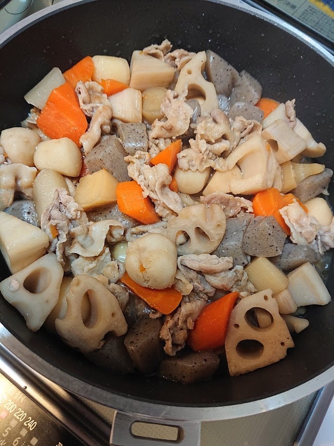 業務スーパー冷凍野菜だけ！！煮浸し