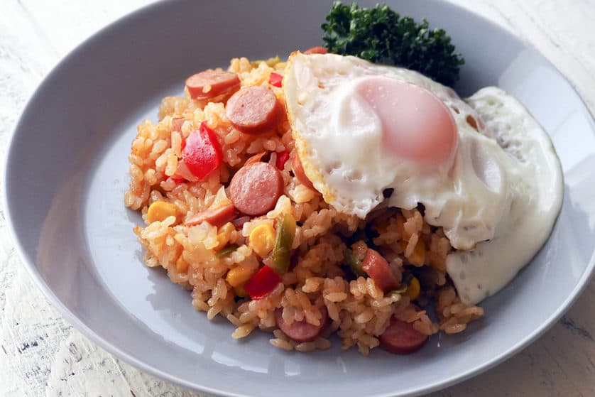 炊飯器で簡単 ジャンバラヤ