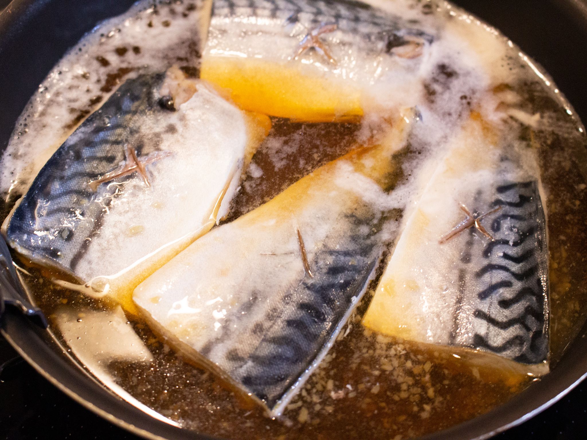 フライパン１つで！焼きサバのみぞれ煮