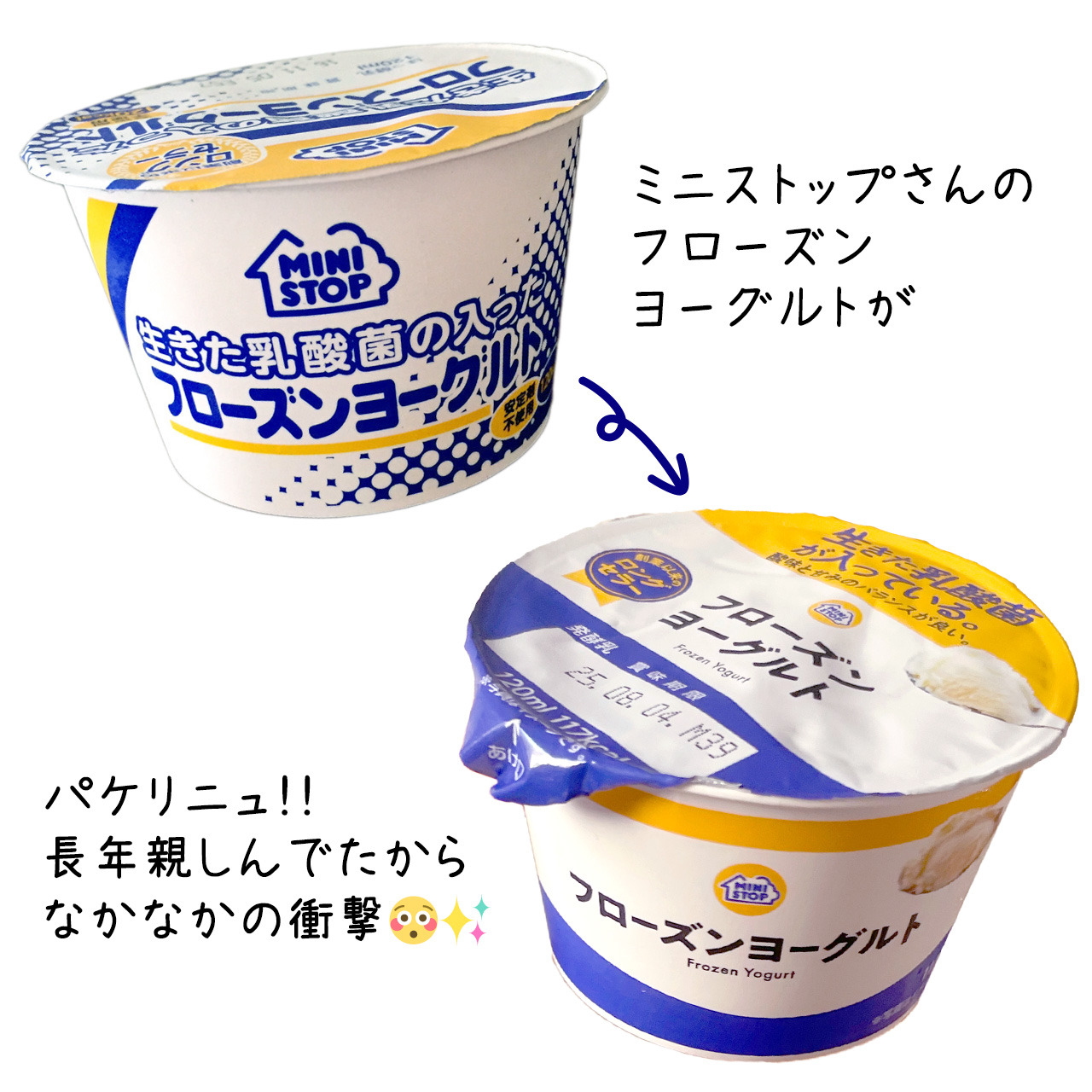ミニストップ 愛され続けて43年！フローズンヨーグルトは隠れた名品！サンキュ