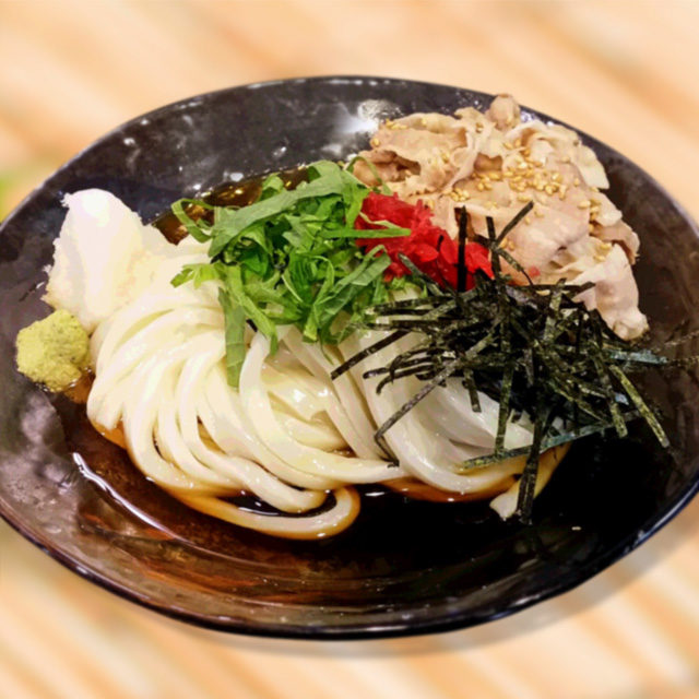 冷製 スタミナぶっかけうどん