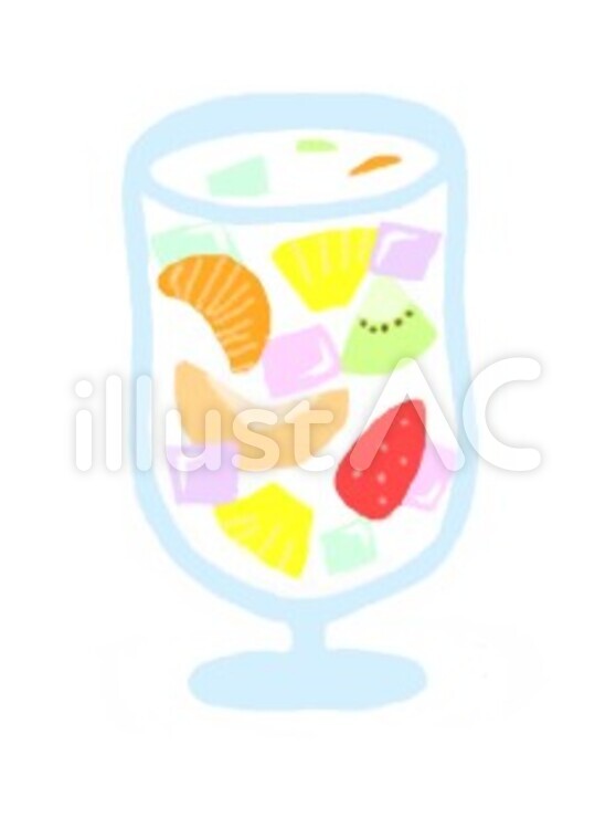 フルーツポンチイラスト