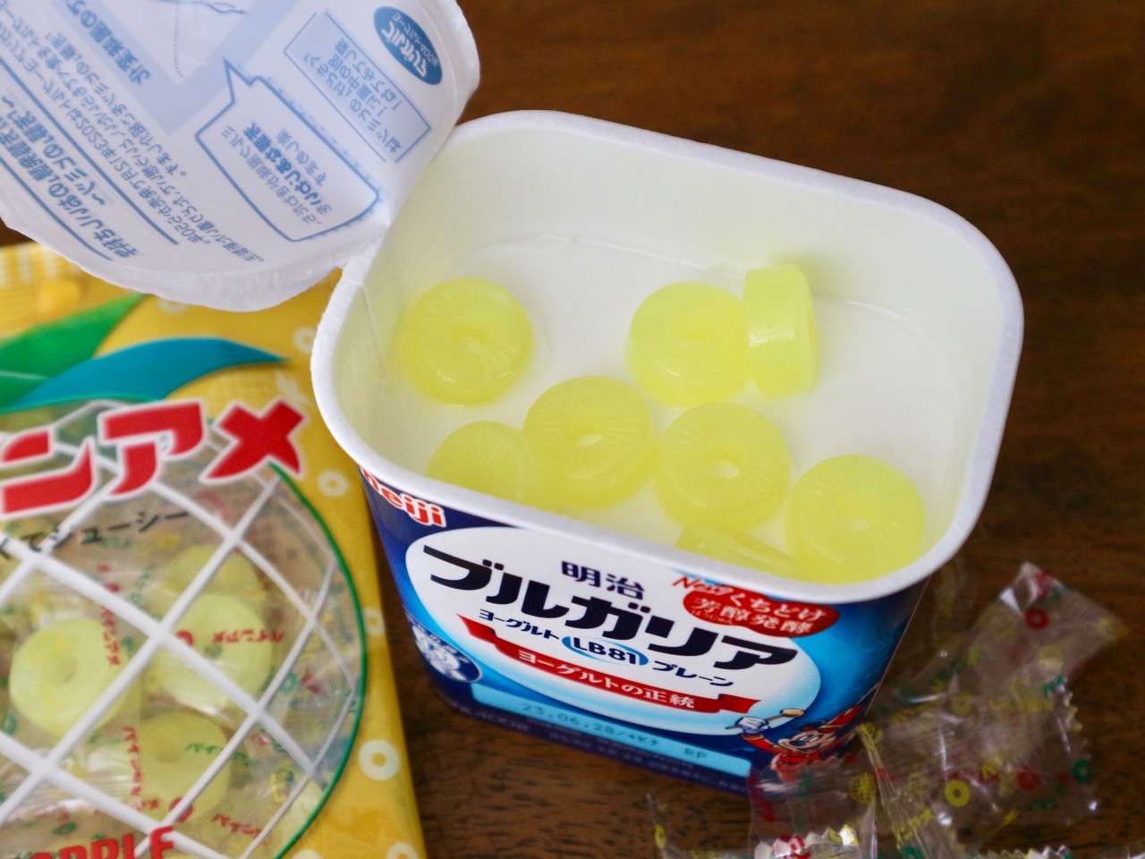 定番級「パインアメ×ヨーグルト」が本当においしすぎた！SNSで話題になった裏ワザにも挑戦 暮らしニスタ ｄメニューニュース NTTドコモ