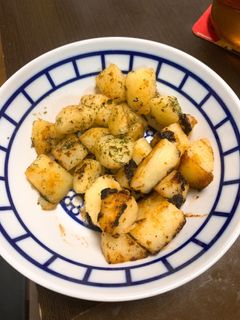 サイコロステーキの野菜もりもり！スタミナサラダ