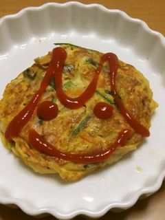 朝食レシピ ほうれん草オムレツHow To Make Spinach omelet - YouTube