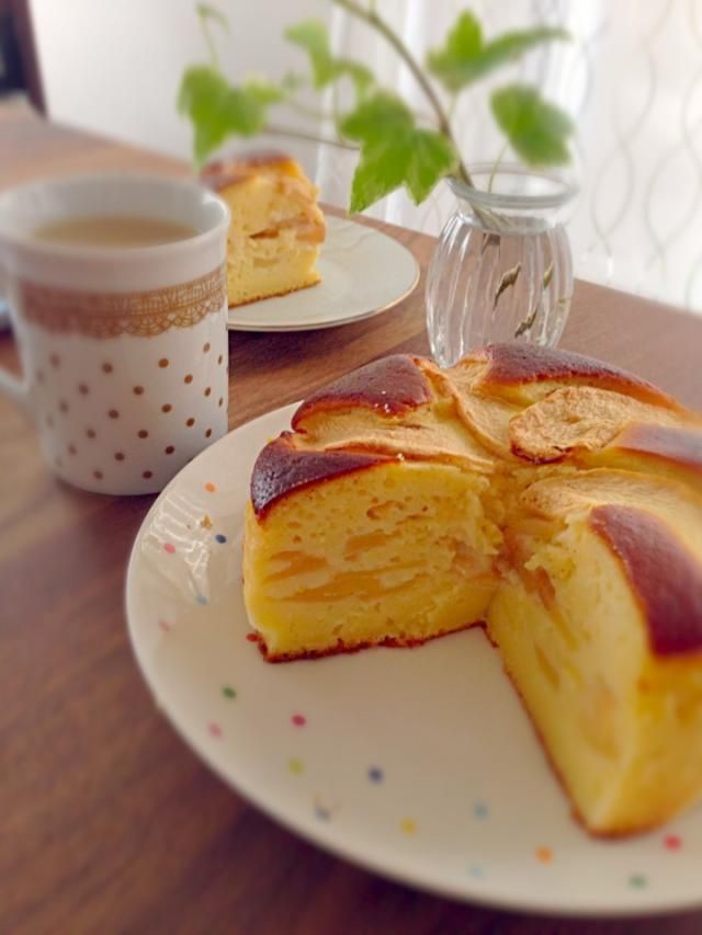 サツマイモとリンゴのヨーグルトタルトミルクレシピJミルク