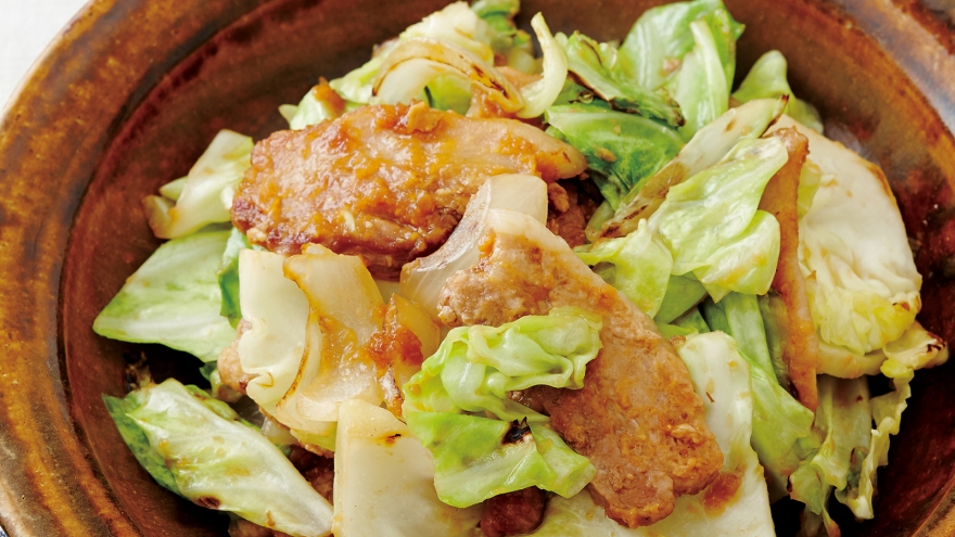 豚バラとキャベツのとろとろ炒め煮